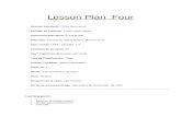 Lesson plan  four