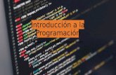 Mód 1 - Introducción a la programación
