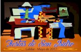 Programa de las Fiestas de San Isidro - Gáldar