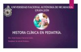 Histora clínica y examen físico en pediatría final