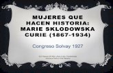 Mujeres que hacen historia: Marie Curie