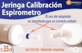 JERINGA DE CALIBRACION PARA ESPIROMETRO 3LT