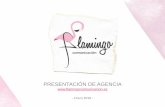 Presentación de agencia - Flamingo Comunicación (2018)