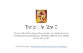 Todo sobre tonic life size 0 por Alfonso Castro