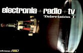ELECTRÓNICA+RADIO+TV. Tomo X. TELEVISIÓN I. Apéndice: Estudio y Empleo del Osciloscopio.