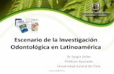 Escenario de la investigación odontológica en latinoamérica iadr venezuela