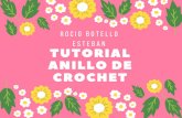 Rocío tutorial anillo de crochet flowers