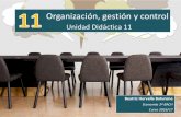 Economía de la Empresa 2º Bachillerato - UD11. Organización, gestión y control