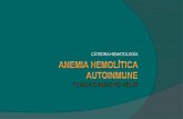 Anemia hemolítica autoinmune y no inmune
