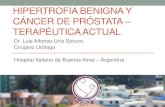 Hipertrofia benigna y cancer de prostata