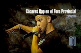 Cáceres Rap en el Foro Provincial 01