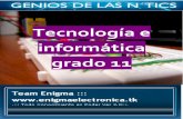 Proyectos de tecnología e informática grado 11
