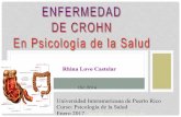 Enfermedad de Cronhs- Intervencion en Psicología de la salud- Rhina Lovo