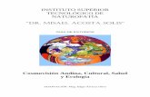 Cosmovisión andina, cultural, salud y ecología  instituto superior tecnológico de naturopatía dr. misael acosta solis- guía de estudios