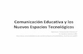 Comunicación educativa en los nuevos espacios tecnologicos