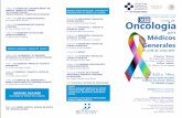 Triptico Curso  Oncologia  para  Médicos  Generales 2017