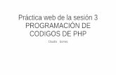 Programcion de codigos PHP