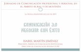 Comunicación 3.0: negociar con éxito (Curso de comunicación en La Vecilla, León, 6 de julio de 2015)