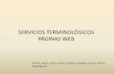 Servicios terminologicos pag web