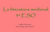 Literatura Medieval para 3º ESO
