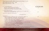 OSEM - Secretaría de Culturacultura.edomex.gob.mx/sites/cultura.edomex.gob.mx/files/files/... · OSEM Temporada de Conciertos 131 ... RAPSODIA PARA PIANO Y ORQUESTA SOBRE UN ...