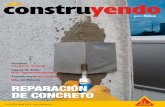REPARACIÓN DE CONCRETO - Sika Perú · PDF fileSikadur 32 Gel: Adhesivo epóxico para la unión de concreto nuevo y antiguo utilizado en columnas y vigas. Sika Ceram Blanco Flexible: