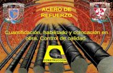 ACERO DE REFUERZO - Arquitectura y Educación - INICIOaducarte.weebly.com/uploads/5/1/2/7/5127290/4._acero_refuerzo.pdf · presentación comercial mas común es en tramos de ... y