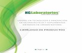 CATÁLOGO DE PRODUCTOS - hgl.lahgl.la/catalogo · La clorofila es un pigmento vegetal con la capacidad de secuestrar metales pesados y toxinas del cuerpo y facilitar su eliminación