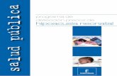 programa de detección precoz de hipoacusia  · PDF fileprotocolo tÉcnico.....21 protocolo de detecciÓn precoz de hipoacusia neonatal .....27 registro y evaluaciÓn