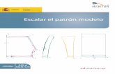 Escalar a patrón modelo - INTEF - educaLABdescargas.pntic.mec.es/mentor/visitas/escalar_patron_modelo.pdf · Estudio antropométrico femenino español 1.3. Principales grupos de
