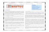 Editorial - Corporacion Bioteccorporacionbiotec.org/bole/Boletin 1er semestre 2011.pdf · nal de ―hacer del campo colombiano un sector de clase ... llan asociativamente, en consorcios,
