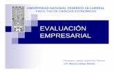 Estudio de evalucación - PROYECTOS DE INVERSIÓN · PDF fileEVALUACION EMPRESARIALEVALUACION EMPRESARIAL La evaluación empresarial de un proyecto es: "El proceso de medición de