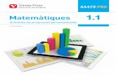 Matemàtiques - · PDF fileMatemàtiques 1.2 • Àlgebra • Magnituds i mesura • Rectes i angles • Polígons Matemàtiques 1.3 • Circumferència i cercle • Àrees i perímetres