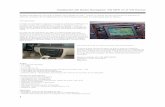 Instalacin del Radio Navegador VW MFD en el VW Passatepc.net.pl/manuales/passat instalacion.pdf · unidad y que genera el interfaz de usuario, ... La antena de radio y GPS en el Passat