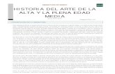 ASIGNATURA DE GRADO: HISTORIA DEL ARTE DE LA · PDF filearte, al tiempo que se ... el califal y los reinos de Taifas. La prosperidad artística se manifiesta tanto en la arquitectura