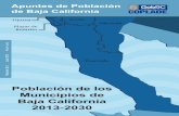 Apuntes de Población de Baja California - copladebc.gob.mx Poblacion de los... · Apuntes de Población de Baja California Apuntes de Población de Baja California Baja California
