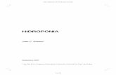 HIDROPONIA - produccion- · PDF fileLuego, la hidroponia comercial se extiende a través del mundo en 1950. Más recientemente se produce un mayor crecimiento de la hidroponía, al