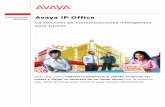 Avaya IP Office -  · PDF fileAvaya IP Office permite que usted y sus empleados trabajen desde cualquier lugar, ya sea desde casa, un hotel o incluso el aeropuerto. Comunicaciones