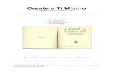 Cúrate a Ti Mismo · PDF fileCúrate a Ti Mismo (Publicado por C.W. Daniel Co. 1931) 1. Una Explicación de la Verdadera Causa y de la Curación de la Enfermedad . EDWARD BACH