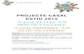PROJECTE CASAL ESTIU 2015 - El món extraescolar.comelmonextraescolar.com/cat/wp-content/uploads/2015/04/projecte... · “ “EL MON EXTRAESCOLAR.COM” 1. PROJECTE CASAL ESTIU 2015