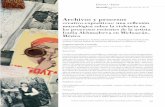 creativo-expositivos: una reflexión museológica sobre la ... · PDF fileArchivos y procesos creativo-expositivos: ... México. Esta exposición mostró los materiales de archivo