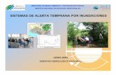 SISTEMAS DE ALERTA TEMPRANA POR · PDF file• El Salvador es un país con experiencia reciente en Sistemas de Alerta Temprana ... deficiencias o limitaciones en el sistema de drenaje