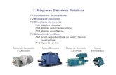 7. Máquinas Eléctricas Rotativas · PDF file7. Máquinas Eléctricas Rotativas 7.1 Introducción. Generalidades 7.2 Motores de inducción 7.3 Otros tipos de motores 7.3.1 Máquina