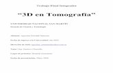 “3D en Tomografía” - UNSAMTAC) 2008... · Trabajo Final Integrador “3D en Tomografía” UNIVERSIDAD NACIONAL SAN MARTÍN Escuela de Ciencia y Tecnología Alumna: Agustina
