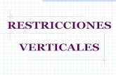 RESTRICCIONES VERTICALES · PDF fileLa presencia de externalidades. 1.- PRESENTACIÓN Eficiencia: costos de transacción