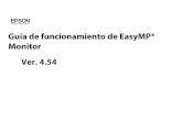 Guía de funcionamiento de EasyMP® Monitor Ver. 4 · PDF file4 Anotaciones utilizadas en esta guía El cuadro a continuación muestra los símbolos usados en este manual, así como