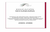 EDUCACIÓN SECUNDARIA - Normatecanormatecainterna.sep.gob.mx/work/models/normateca/Resource/249/1/... · de 2002. - Ley sobre el Escudo, la Bandera y ... Reforma del 30 de mayo de