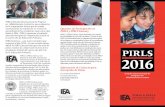 Opciones de Participación en PIRLS y PIRLS Literacy · PDF filepaíses evalúen la comprension lectora de los ... Mejorar la enseñanza y el aprendizaje por medio ... (4to, 5to, o