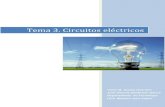 Tema 3. Circuitos eléctricosprofesordetecnologia.wikispaces.com/file/view/3.+Circuitos... · Ley de Ohm y el Efecto Joule, tras lo que podremos hacer problemas de resolución de