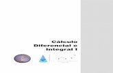 Cálculo Diferencial e Integral I · PDF fileConstruye e interpreta modelos matemáticos mediante la aplicación de procedimientos aritméticos, algebraicos, geométricos y variacionales,